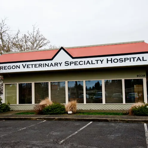 Oregon Veterinary Specialty Hospital building exterior 